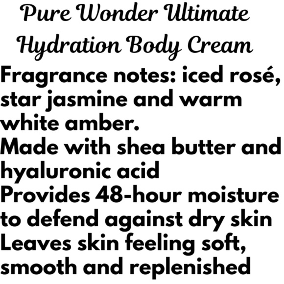 Set of 3 Bath & Body Works - Pure Wonder Body Cream, Body Wash & Fragrance Mist - Picture 2 of 4